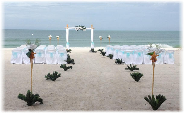 beach wedding